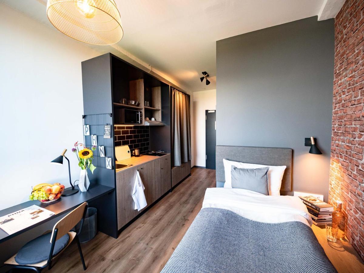 Phnx Aparthotel Hamburg Hamburgo Quarto foto